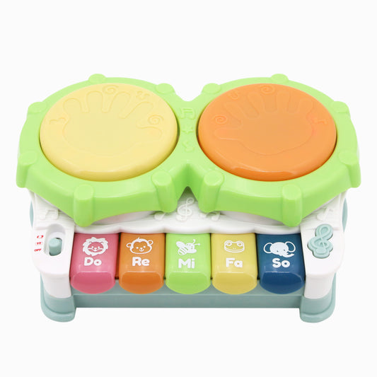 Spark Create Imagine Music Station Toddler Toy Multi-Color Piano Light-up Drums for Baby Boy or Girl 9 Months +